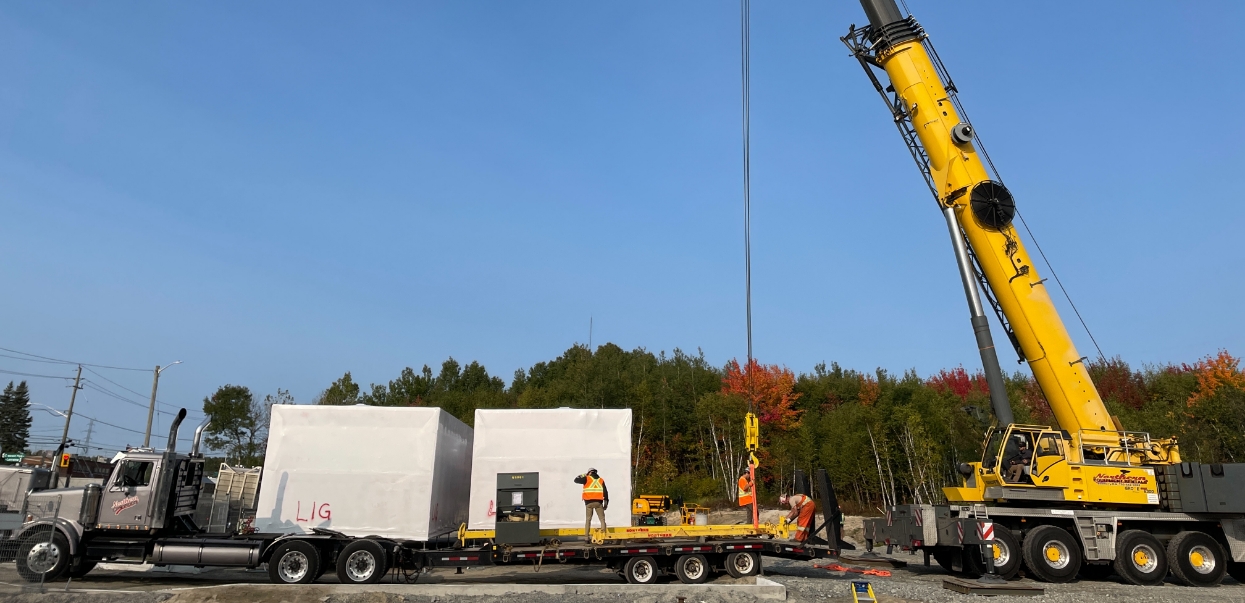 Modular Building Delivery